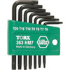 Wiha 7 Piece Torx? L-Shape Torx? Key Set, 36392 36392