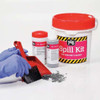 Spill Kit, 35 oz Volume Absorbed per Kit, 3 1-2 gal Capacity, Bucket, White, 9  KIT600