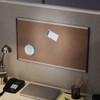 Quartet Cubicle Bulletin Board,Silver Frame ARCB3018