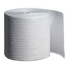 Pig Sorbent Roll, 16 gal, 15 in x 150 ft, Oil, White, Polypropylene MAT446
