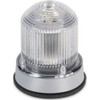 Warning Light, Amber, LED, 120V AC, 65 FPM, 3 1-4 in Dia.  125LEDFA120A