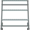 Ballymore 28 1-2 in H Steel Rolling Ladder, 3 Steps, 450 lb Load Capacity 326X