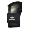 Wrist Support, Vinyl and Foam, Single Strap, Ambidextrous, Black, Size Universal