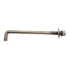 L-Hook, 3/8"-16, 8" L, Carbon Steel Plain, 25 PK