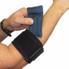 Elbow Support, Fabric, Single Strap, Black, Blue, Size Universal  AIRELBOW