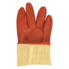 Redcoat Chemical Resistant Gloves, PVC, 12 in L, 18.00 mil, Red, XL, 12 PK  6620KVXL