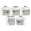 Korky Faucet Trip Lever, Universal, SS, Chrome 6051GR
