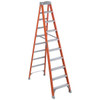 Louisville 10 ft Fiberglass Stepladder, 300 lb Capacity FS1510