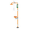 Shower with Eyewash, Floor Mount, Barrier Free, Plumbed, 94-3-4 in H  GBF1909