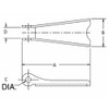 Crosby Spring Latch,Stainless Steel,Silver 1090107