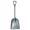 Remco No. 4 Industrial Square Point Shovel, Plastic Blade, 28 in L, Gray Polypropylene Handle 6982RG
