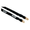 Abus Security Chain,24 in,Steel,Black 10KS Chain & Sleeve 2'