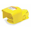 Square D FootSwitch,Yellow,Steel,DPDT,Maintained 9002AW14