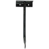 Multifan Mounting Bracket, Black, Steel, 16 in L CHBRACKET30