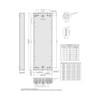 Square D Panelboard Enclosure, MH, 54 Spaces, 225A MH44