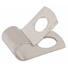 Cable Clamp, Aluminum, 5/8 in Bundle Dia., Natural, 50 PK