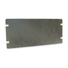 Raco Box Cover, Square Box Type, 5 Gang, Galvanized Steel, Blank Cover Type 847