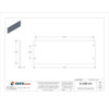 Raco Box Cover, Square Box Type, 5 Gang, Galvanized Steel, Blank Cover Type 847