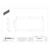 Raco Box Cover, Square Box Type, 5 Gang, Galvanized Steel, Blank Cover Type 847