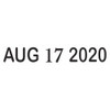 2000 Plus Self Inking Date Stamp,4 Bands, W 1-3-4" 039307