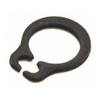 External Retaining Ring, Steel, Black Phosphate Finish, 100 PK