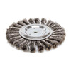 Weiler Twist Wire Wheel Wire Brush, Arbor, 6" 93392