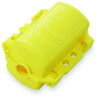 Hubbell Wiring Device-Kellems Plug Lockout,Yellow,5/16 In. Dia. HLDMP