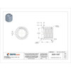 E-Z Lok Heavy Wall Self Locking Thread Insert, 9/16"-12 Int Thrd Sz, Carbon Steel, 5 PK 329-9-PK5