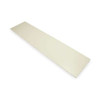 Cover Plate Raceway, 6000 Series, 4-3/4 in W, 3/8 in H, 5 ft L, Ivory