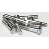 18-8, 5-8"-11 Hex Head Cap Screw, Plain Stainless Steel, 2-1-2 in L, 5 PK  FBHEXB5811212P5