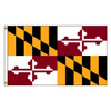 Annin Flagmakers Maryland Flag,4x6 Ft,Nylon 142370