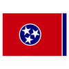 Annin Flagmakers Tennessee State Flag,3x5 Ft 145160