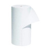 Pig Sorbent Roll, 40 gal, 30 in x 150 ft, Oil, White, Polypropylene MAT401