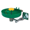 Haws Plumbed Eyewash, Wall Mount, Plumbed, 11 in H., 14 3-4 in W 7360B-7460B