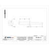 Blind Rivet, Dome Head, 1-4 in Dia., 1 in L, Stainless Steel Body, 100 PK  U34180.025.0812