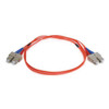 Monoprice Fiber Optic Patch Cord,SC/SC,1m,Multi 2611