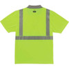 Ergodyne Polo Shirt, 2, R, Polyester, Green, L 21644