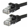 Monoprice Patch Cord,Cat 6,Flexboot,Black,100 ft. 9828