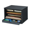 Victor Technology Desktop Organizer,Black,5 Compartments 4720-5