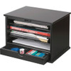 Victor Technology Desktop Organizer,Black,5 Compartments 4720-5