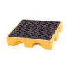 Spill Deck, 11 gal Spill Capacity, 1 Drums, 1,500 lb Load Capacity, Polyethylene