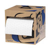 Pig Sorbent Roll, 9 gal, 10 in x 100 ft, Oil, White, 2 PK MAT427