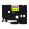 Brother Label-Ribbon Cartridge, Yellow, 1-2 in W TZES631G