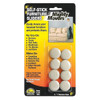 Master Caster Furniture Glides, Self-Stick, Round, 1", PK8 87002