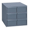 Prime Cold Rolled Steel, Drawer Bin Cabinet, 12 1/4 in D x 11 in H x 11 3/4 in W