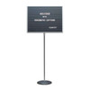 Quartet Pedestal Letter Board,24 x 18 In 7921M