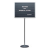 Quartet Pedestal Letter Board,24 x 18 In 7921M