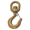Crosby Swivel Hook,Alloy Steel,22,000 lb.,Gold 1048868