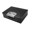Security Safe, 0.5 cu ft, 16.5 lb, Digital Keypad, Locking Latch Lock No Rated