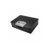Security Safe, 0.5 cu ft, 16.5 lb, Digital Keypad, Locking Latch Lock No Rated